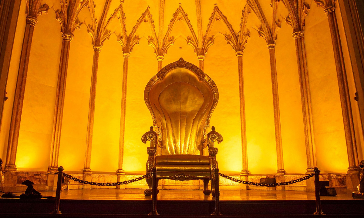 God On His Throne; A Picture of Holiness