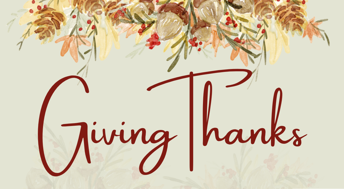 Giving Thanks